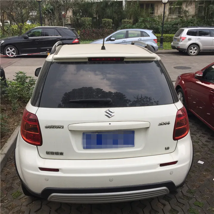 Спойлер для SX4 2008 2014 Suzuki XWY АБС пластик цвет заднего крыла автомобиля задний