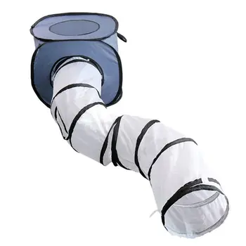 

Interactive Pet Cat Play Tunnel Pop Open Collapsible Cube Tunnel Set for Kitten