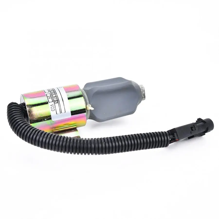 1756ES-24E3ULBIS5 Электромагнит останова экскаватор аксессуар замена двигателя клапан часть 24 В соленоид отключения клапан