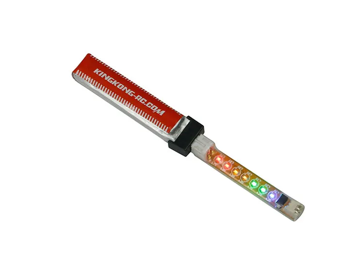 

LDARC 1S Lipo Voltage Monitor Meter for 3.7V- 4.35V HV Battery for Kingkong 6X 7X 8X R7 FPV Brussed Whoop Quadcoper