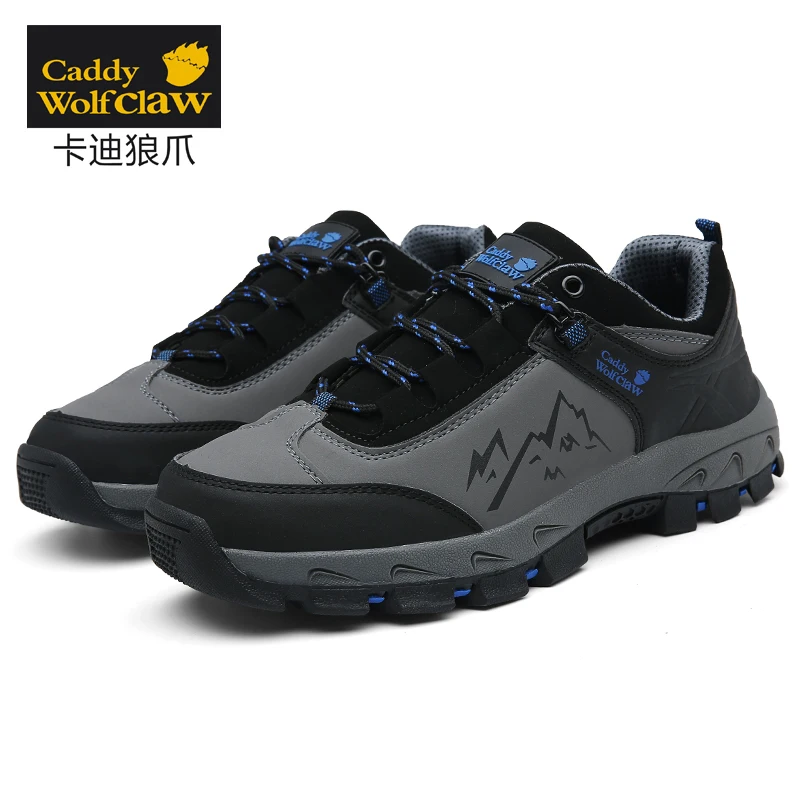 

Autumn Winter Men Mountain Climbing Shoes Big Size Outdoor Trail Sneakers Warm Hiking Shoes for Men Trekking Sneakers Brand