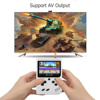 

RS-6A Children Retro Mini Portable Handheld Game Console Players 3.0 Inch 168 Built In Classic-FC Games Handheld Game player