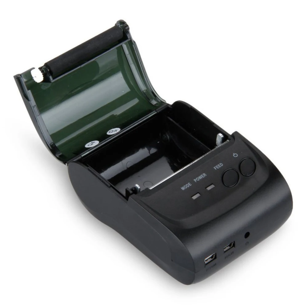 POS-5802DD Мини Портативный Bluetooth термальный принтер для распечатки квитанций