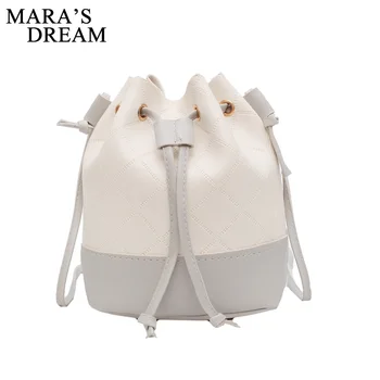 

Mara's Dream 2020 New Solid Color Fashion Simple Bucket Shoulder Shoulder Bag Diagonal Outdoor Leisure Bag