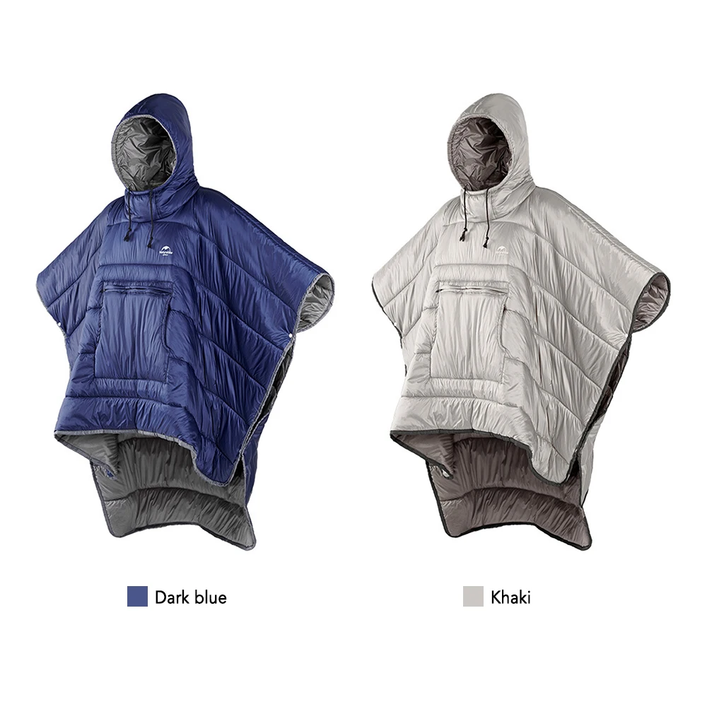 Водонепроницаемый спальный мешок плащ Зимний кемпинг Honcho пончо «ленивое» одеяло Lounge Одеяло теплая куртка для мужчин и женщин