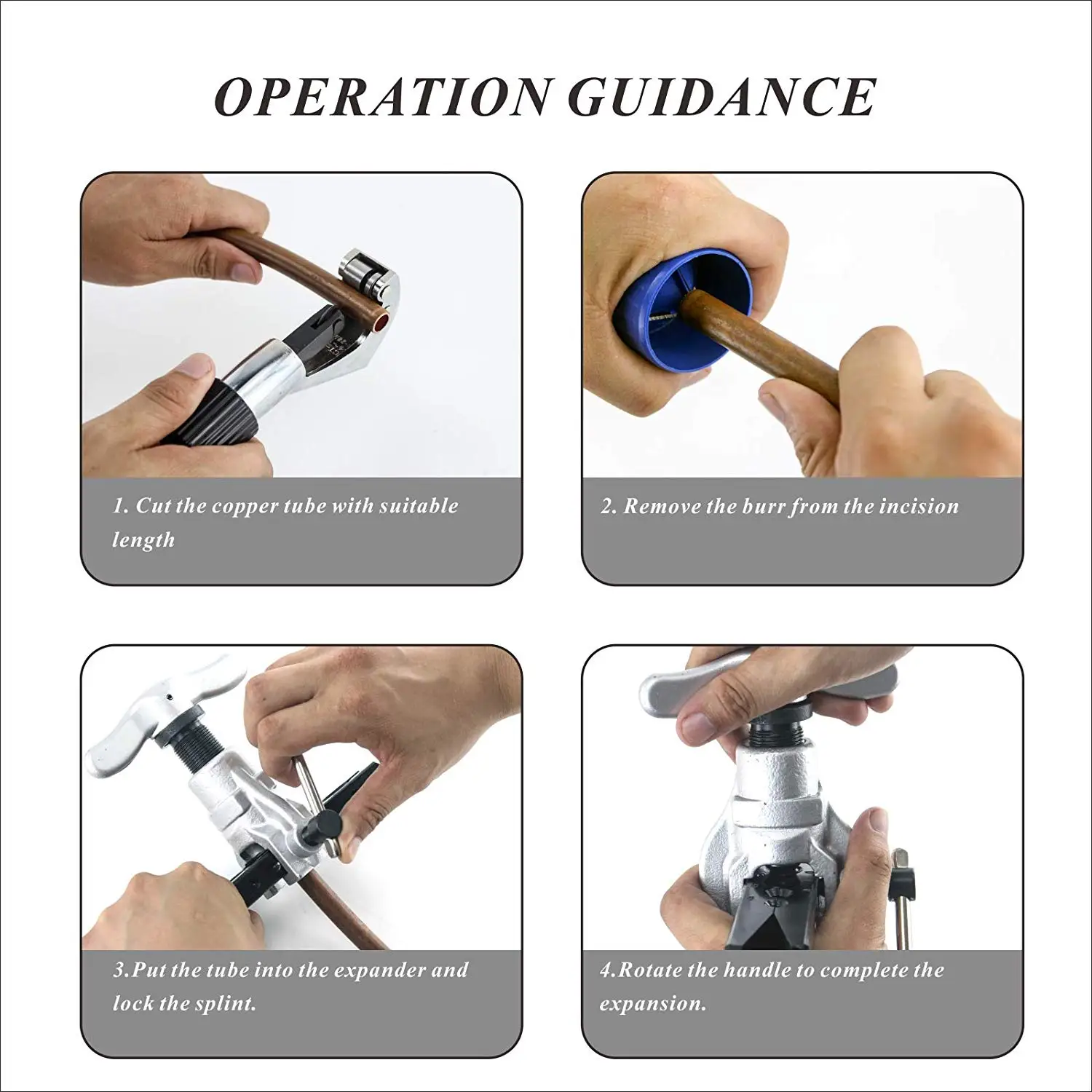 Refrigeration Tool copper tube flaring tool VFT-808MIS