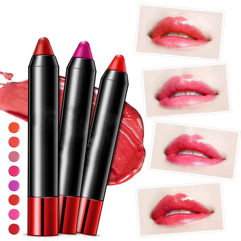 4 Colors Matte Red Lipstick Highlight Nourish Moisturizing Waterproof Matte Lipstick Cosmetic Easy To Wear Matte Makeup Lipstick 4 Colors Matte Red Lipstick Highlight Nourish Moisturizing Waterproof Matte Lipstick Cosmetic Easy To Wear Matte Makeup Lipstick