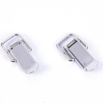 

2 Pcs 28mm Length Brand New Hardware Aviation Toolbox Metal Toggle Latch