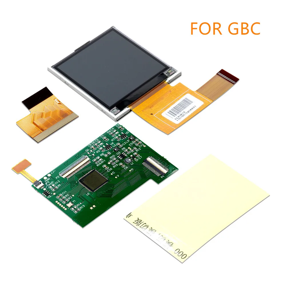 Скидка ЖК светильник с высокой яркостью для kingd GBC, сменный комплект, аксессуары для GBC, 5 сегментов, регулируемая яркость экрана