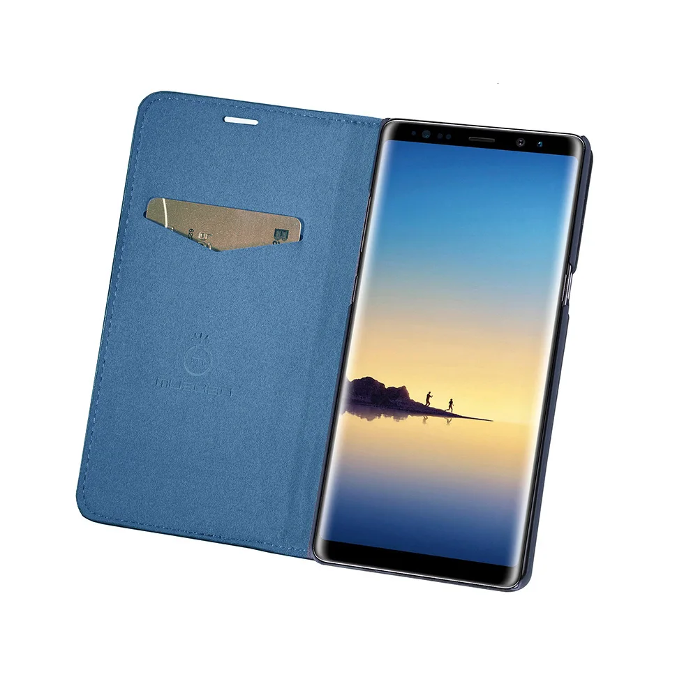 Musubo ультра тонкий чехол для телефона для samsung Galaxy S9 Plus S8+ чехол из натуральной кожи Funda S8 Plus чехол s Роскошный с держатель для карт
