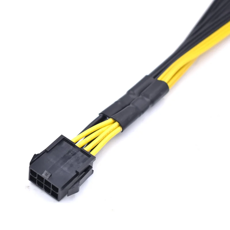 ATX 12V CPU 8 Pin to 3* 8Pin (6+2) Pin PCI-E Male Splitter Power Extension adapter Cable for Graphics Card