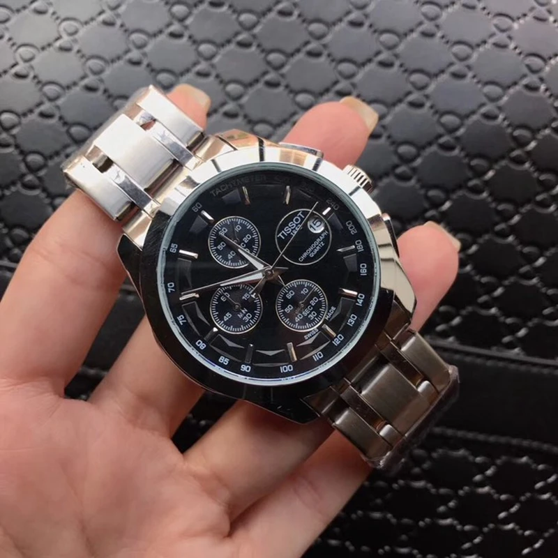 

2020 new Tissot-watch-classic three-pin multi-function fashion watch watch men 007 casual simple watch gift 1564