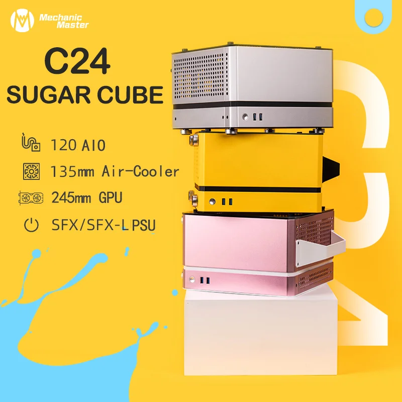[Mechanic Master】 C24 маленький Cube Sugar Стандартная панель версия портативная Настольная