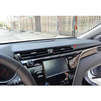 

ABS Chrome For Toyota Camry 2018 2019 Car front conditioner air outlet vent Decoration cover Trim Car-styling