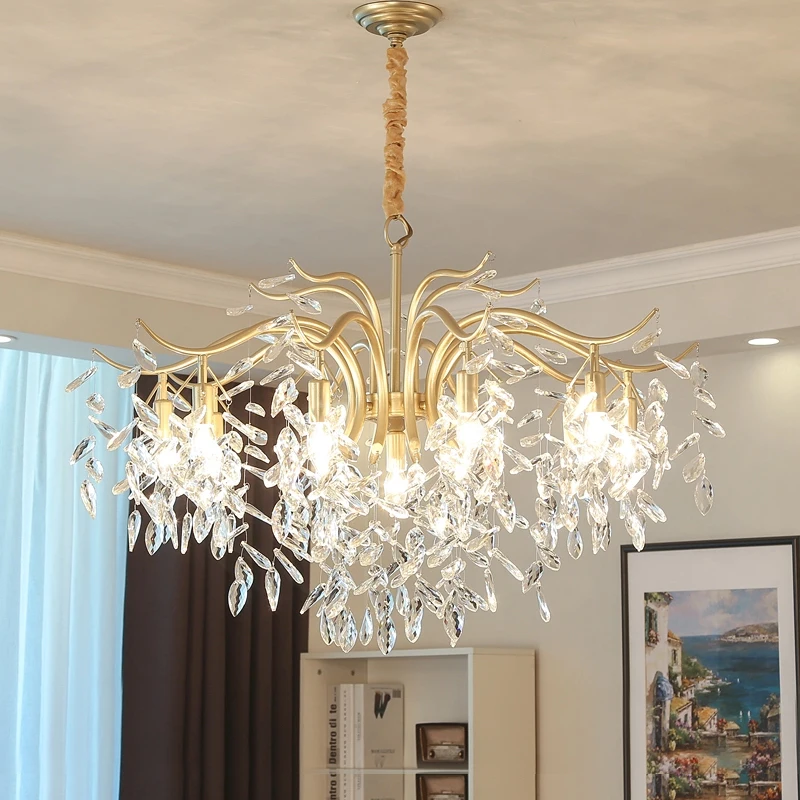 Modern-American-Classic-Crystal-chandelier-lights-for-Living-Room-bedroom-gold-suspended-led-chandelier-kitchen-lighting-2