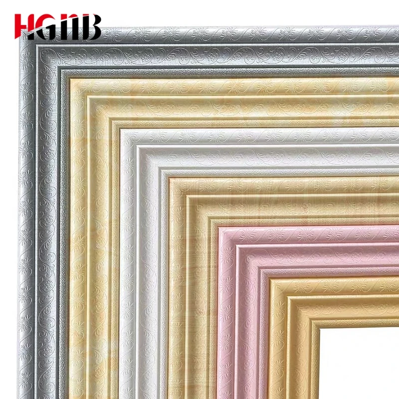 3D стены Стикеры границы юбка Детская комната защита кромок линия талии