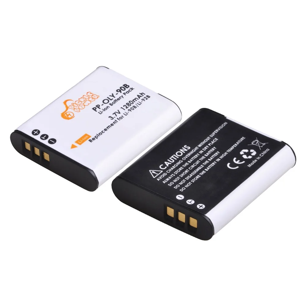 Li 90B Батарея 1280 мАч ion аккумулятор 92B Зарядное устройство Наборы для цифровой