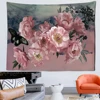 2022 New Flowers Style  Wall Tapestry Butterflies And Flowers Pattern Home Decoration Tapestry Bedroom Wall Cloth ► Photo 3/6