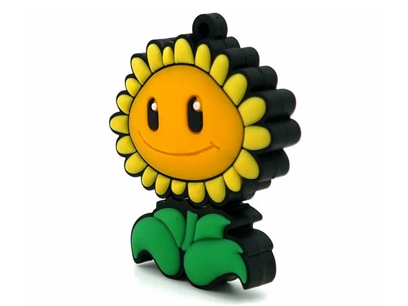 Фото Usb флеш-накопитель, флешка в виде подсолнуха, Usb 2,0, карта памяти, Классическая Милая флешка, высокое качество, 4 ГБ, 8 ГБ, 16 ГБ, 32 ГБ, 64 ГБ, подарок №1