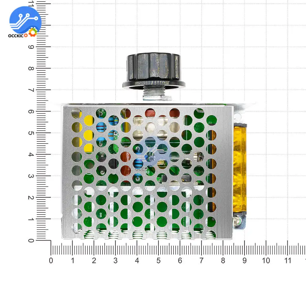 AC 220V 4000W SCR регулятор скорости двигателя напряжения диммер для электрической печи