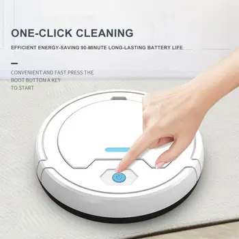 

1pc Multifunctional Robot Vacuum Cleaner 3-In-1 Auto Rechargeable Smart Sweeping Robot Sweeping Vacuum Cleaner Home cleaner #y