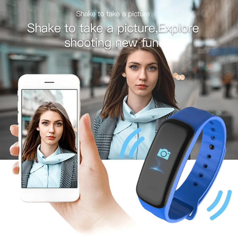 Шагомер Bluetooth 4,0 браслет для контроля сердечного ритма Встроенная антенна FPC цветной экран браслет для измерения артериального давления