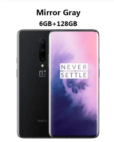 6G 128G Gary Смартфон Oneplus 7 Pro с глобальной ПЗУ, 8 ГБ ОЗУ, 256 Гб ПЗУ, Смартфон Snapdragon 855, 6,67 дюйма, 90 Гц, AMOLED дисплей, отпечаток пальца, камера 48 МП, NFC - Color: 6G 128G Gary