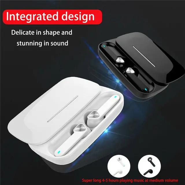 BE36 Stereo Channel Noise Cancelling Mini Ergonomic In Ear With Charging Box Dual Microphone Wireless Earphones Bluetooth 5.0 2