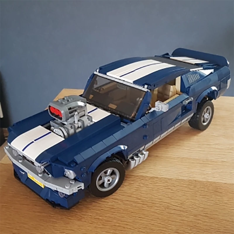 DIY собранные игрушки подарки на день рождения Forded Mustanged Creator Expert Technic совместимый 10265 набор строительных блоков Кирпичи для детей