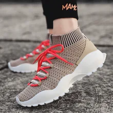 Летние эластичные кроссовки для бега; мужская повседневная спортивная обувь; мужские кроссовки с дышащей сеткой; zapatillas hombre; Брендовая обувь