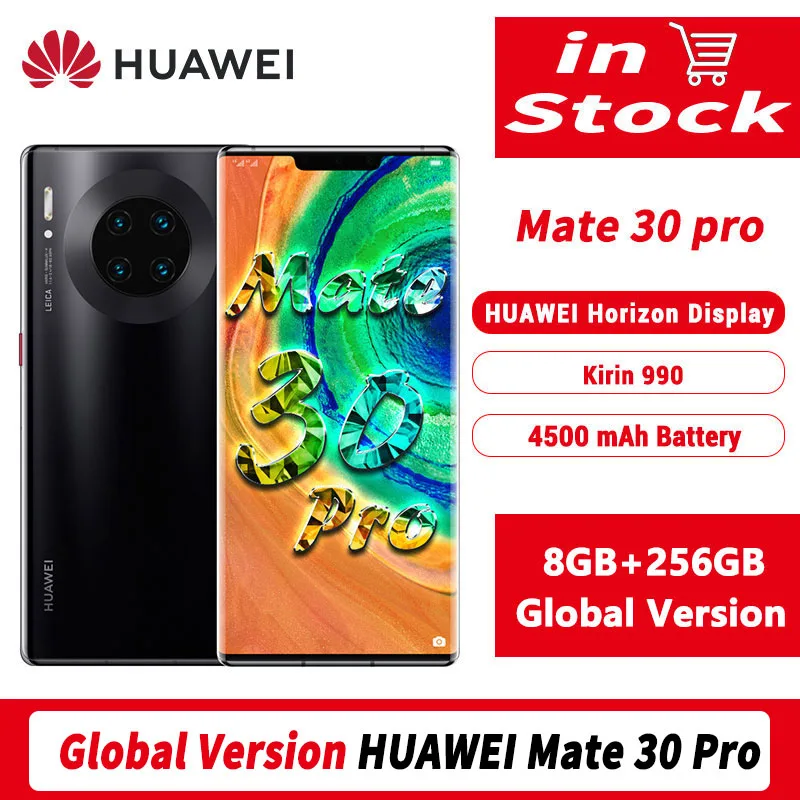 美品 Huawei Mate 30 Pro 8G/256G グローバル版