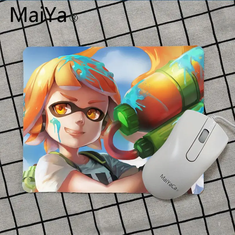 Maiya высокое качество Splatoon DIY дизайн игровой с узором коврик для мыши топ продаж игровой коврик для мыши