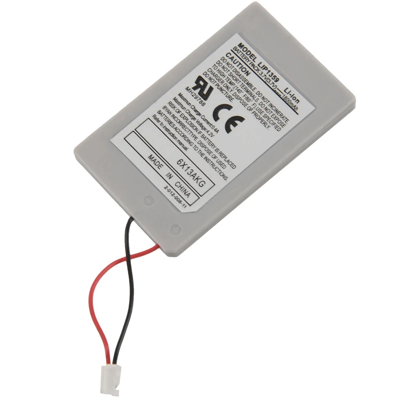 

2x Battery 1800 mAh 3.7v + USB Cable for Sony Console Controller PS3 PlayStation 3 White