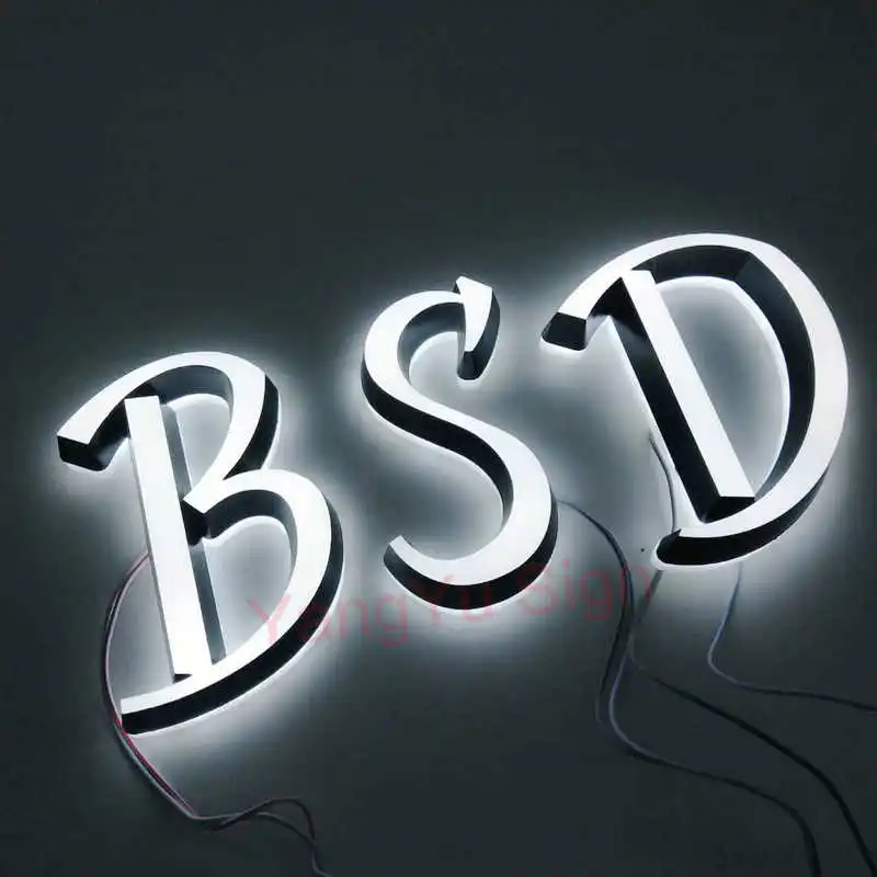 3D пользовательские Мини акриловая светодиодная подсветка лазерная резка