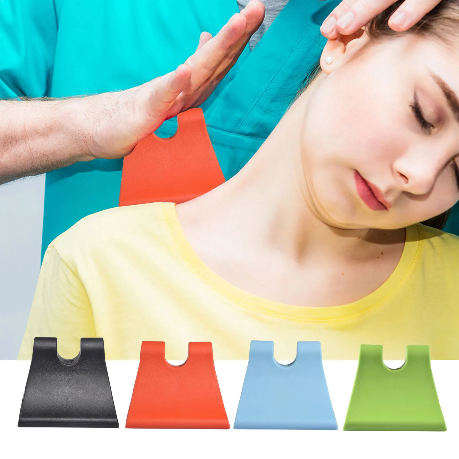 Neck Tension Reliever Occipital Release Tool Manual Full Body Massager Fitness Neck Fatigue Foot Massage Massage Pounding 6