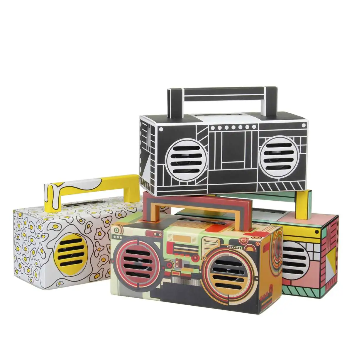 Ностальгический классический bluetooth Звуковая коробка ретро-динамики Винтаж ручной динамик беспроводной мини-динамик с радио музыка MP3