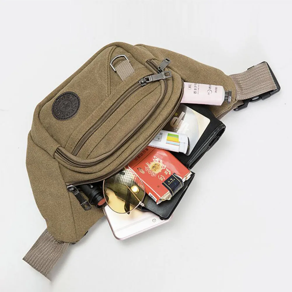 Мужские и женские поясные сумки, спортивная поясная сумка для бега, сумка на пояс для пеших прогулок, велоспорта, 1 шт