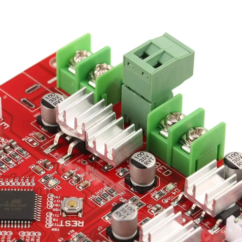ANET V1.7 3d принтер материнская плата Reprap Ramps1.4 12 В ЖК-Плата управления с USB разъемом для A2 A6 A8 3D настольный принтер
