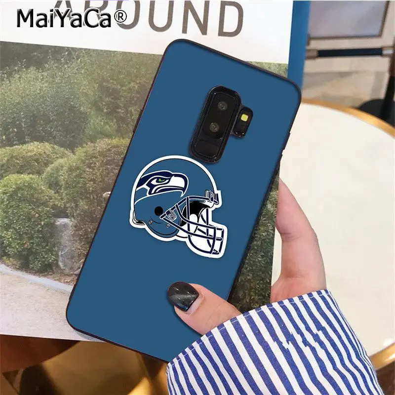 MaiYaCa Seattle Seahawks ТПУ Мягкий силиконовый чехол для телефона чехол для samsung S9 S9 плюс S5 S6 S6edge S6plus S7 S7edge S8 S8plus - Цвет: A5