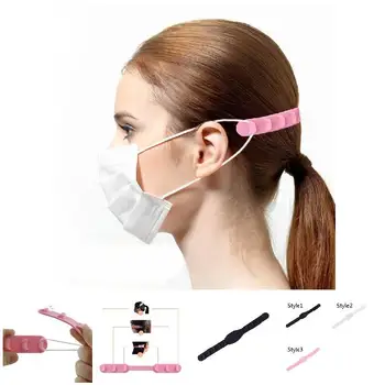 

Universal Adjustable Mask Ear Hook Extension Holder Grips Belt Straps Reusable Masks Buckle Ear Saver Protector Earache Fixer