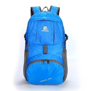 

35L Outdoor Sports Backpack Waterproof Folding Hiking Camping Travel Bag Colorful Ultralight Large Backpack Shoulder Bag