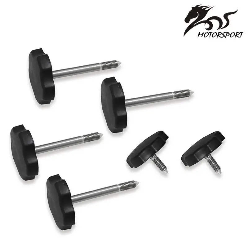 6Ea 4 Porte Soft Top Window Frame /Surround Manopole Per 07-18 Jeep Wrangler Jk Yx03154