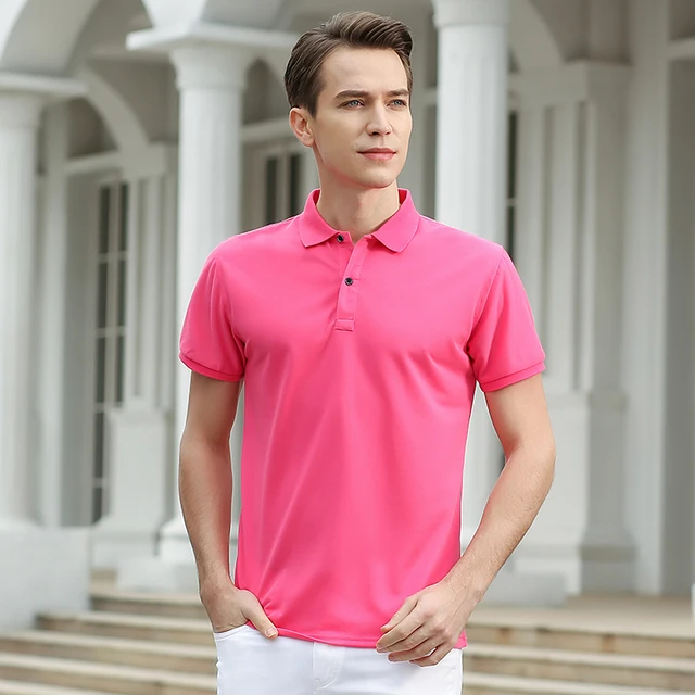เสื้อโปโลคุณภาพสูง Brand New Business Casual Style Polo Shirts Highest Quality 7