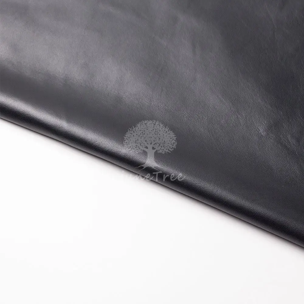 Ultra-Thin 0.3mm First Layer Sheepskin Leather Black To Make The