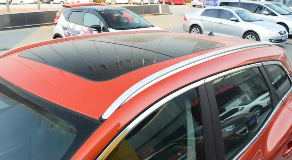 Багажник на крышу боковой рельсы чемодан Перевозчик бары для Renault Kadjar Алюминий из алюминиевого сплава