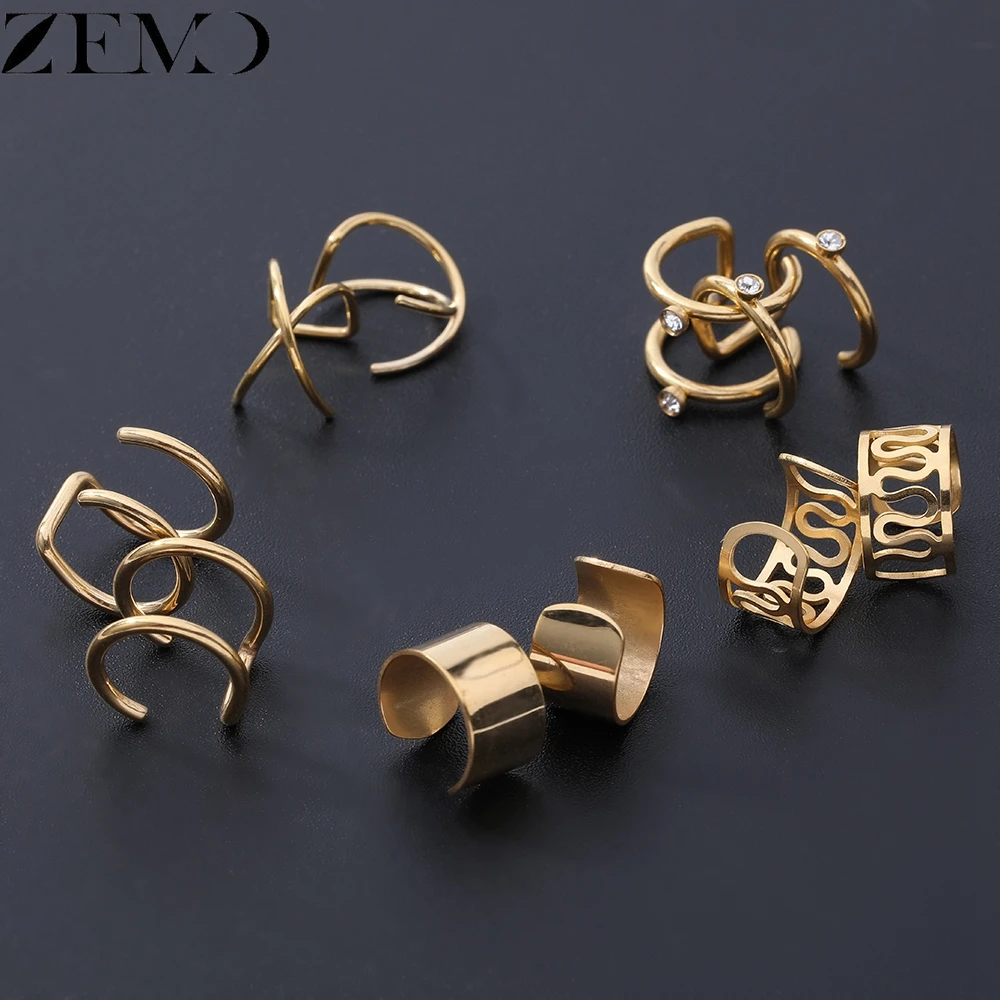 Clip Earrings Ear Clip Earrings Ear Clip 5 pairs for Women