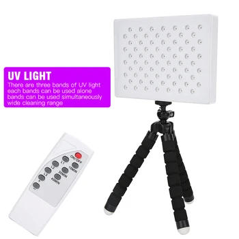 

Nails Art Manicure Disinfection UV Light Portable Remote Control Ultraviolet Light for Outdoor Activities with Timing Function