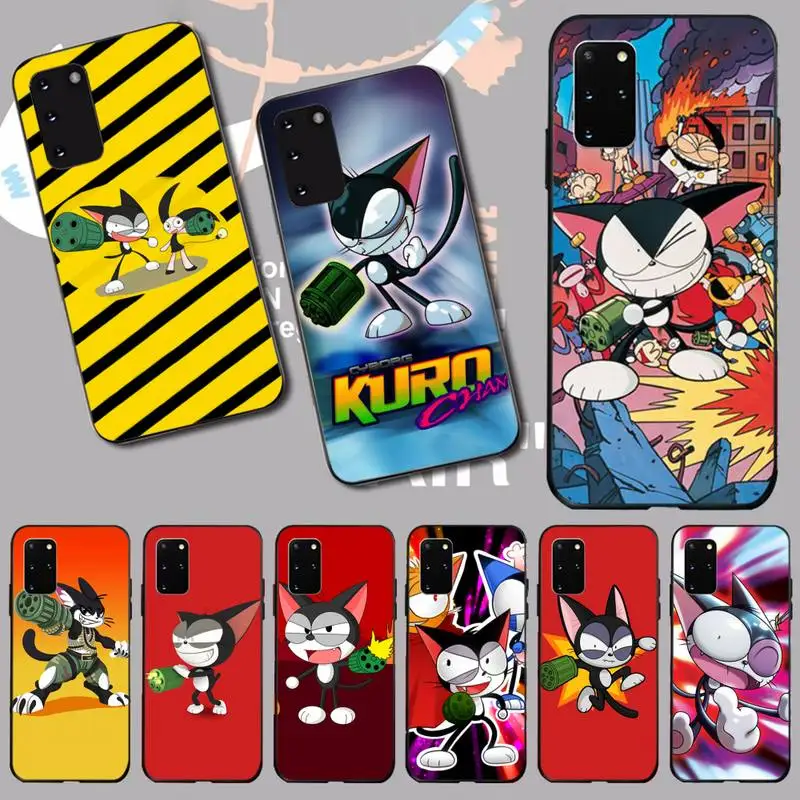 NBDRUICAI Hot Japanese Anime Cyborg Kuro Phone Case for Samsung S20 plus Ultra S6 S7 edge S8 S9 S10 5G | Мобильные телефоны и