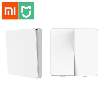 

Xiaomi Mijia Wall Switch Single/Double Fire Wire Open Dual Control Switch 2 Modes For Home Yeelight Mijia Led Light Switches