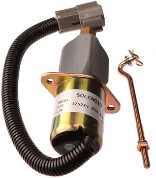 

Holdwell Fuel Shutdown Solenoid 32A87-05900 1752ES for Bosch RSV Cummins Mitsubishi Generator 12Vdc